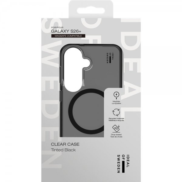 Ideal of Sweden Samsung Galaxy S26 Plus Deksel Clear Case MagSafe Tinted Black