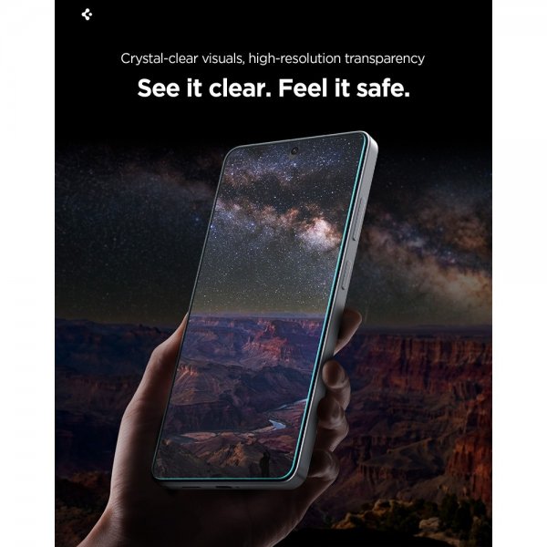 Spigen Samsung Galaxy S26 Plus Skjermbeskytter GLAS.tR EZ Fit Pro 2-pakning