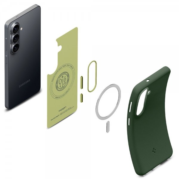 Spigen Samsung Galaxy S26 Deksel Nano Pop MagFit Avo Green