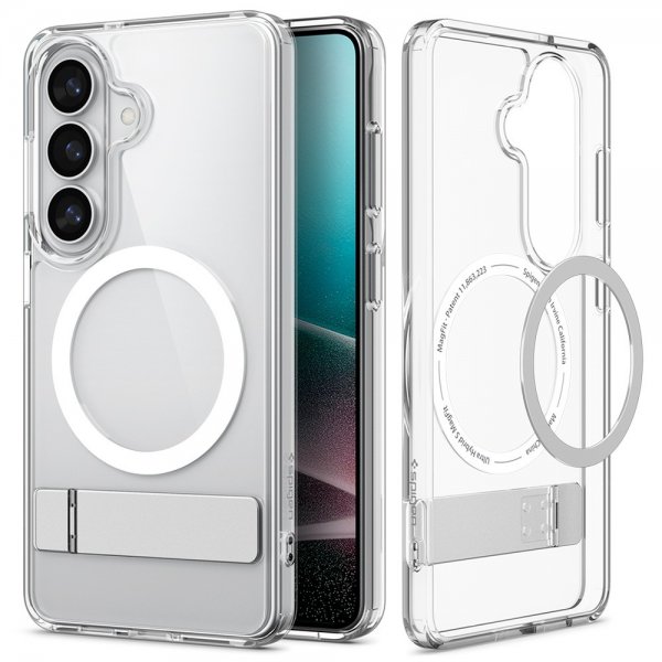 Spigen Samsung Galaxy S26 Deksel Ultra Hybrid S MagFit Clear White