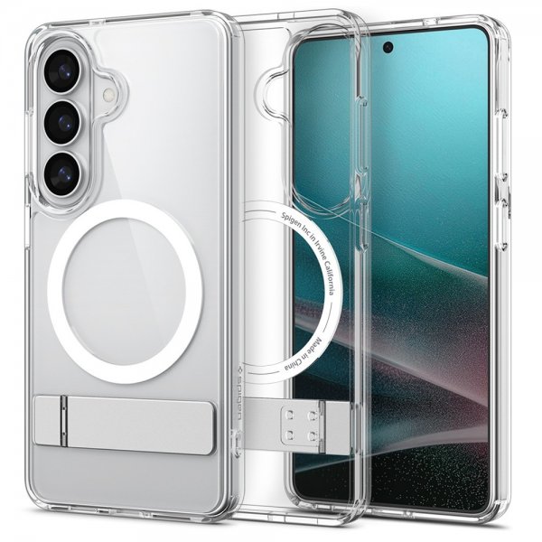 Spigen Samsung Galaxy S26 Deksel Ultra Hybrid S MagFit Clear White