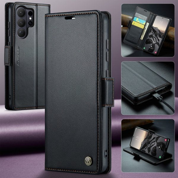 CaseMe Samsung Galaxy S26 Ultra Etui 023 Series Svart