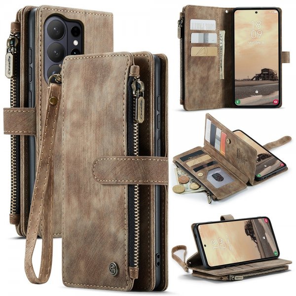 CaseMe Samsung Galaxy S26 Ultra Etui C30 Series Brun