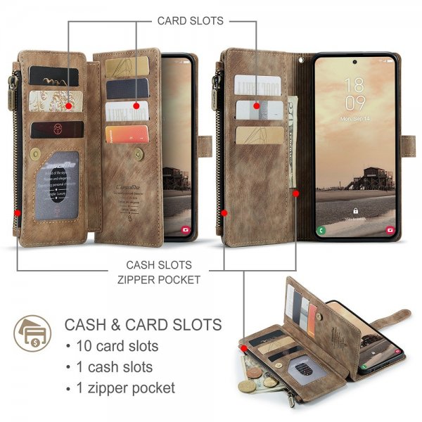 CaseMe Samsung Galaxy S26 Ultra Etui C30 Series Brun