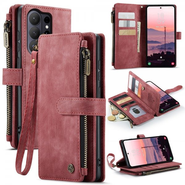 CaseMe Samsung Galaxy S26 Ultra Etui C30 Series Rød