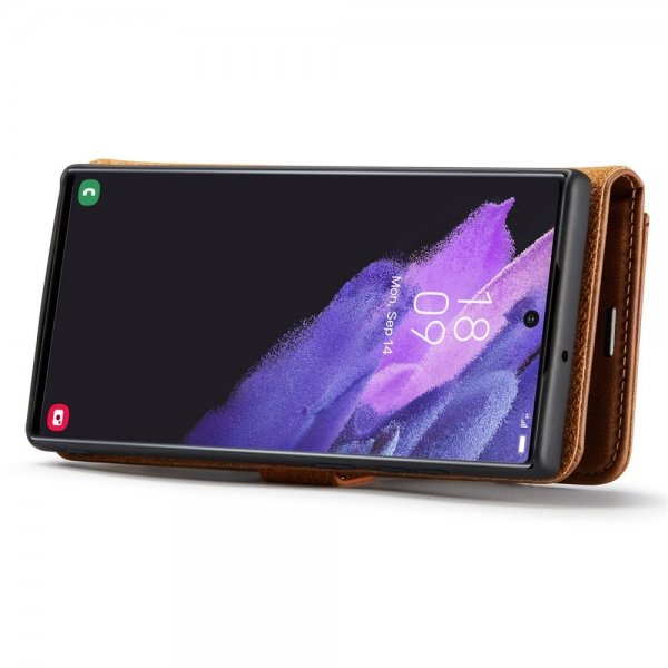 Dg.Ming Samsung Galaxy S26 Ultra Etui Avtagbart Deksel Brun