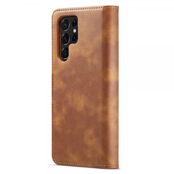 Dg.Ming Samsung Galaxy S26 Ultra Etui Avtagbart Deksel Brun