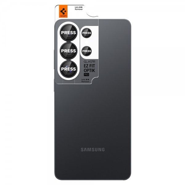 Spigen Samsung Galaxy S26 Ultra Kamerabeskytter GLAS.tR EZ Fit Optik Pro 2-pakning Svart