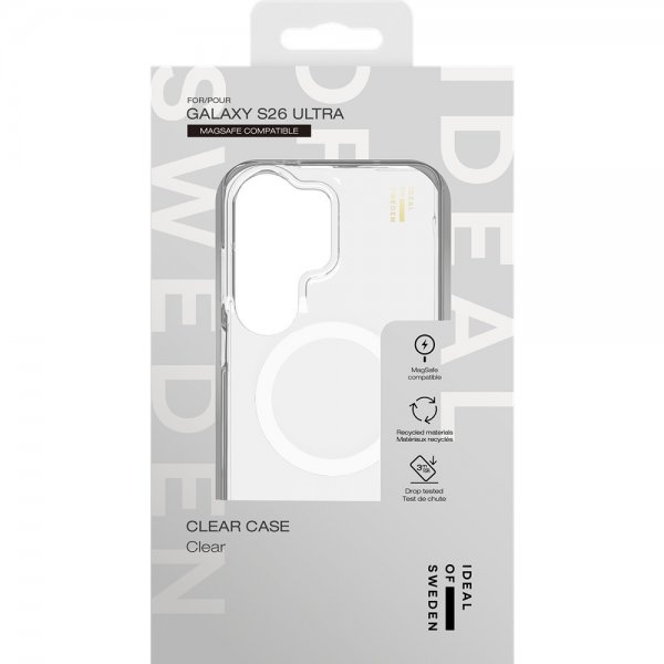 Ideal of Sweden Samsung Galaxy S26 Ultra Deksel Clear Case MagSafe Transparent