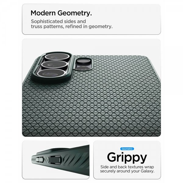 Spigen Samsung Galaxy S26 Ultra Deksel Liquid Air MagFit Abyss Green