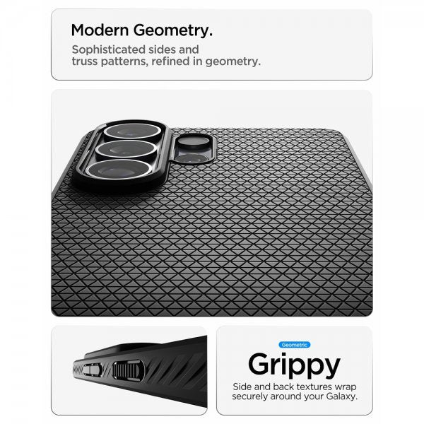 Spigen Samsung Galaxy S26 Ultra Deksel Liquid Air Matte Black
