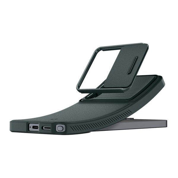Spigen Samsung Galaxy S26 Ultra Deksel Optik Armor Abyss Green