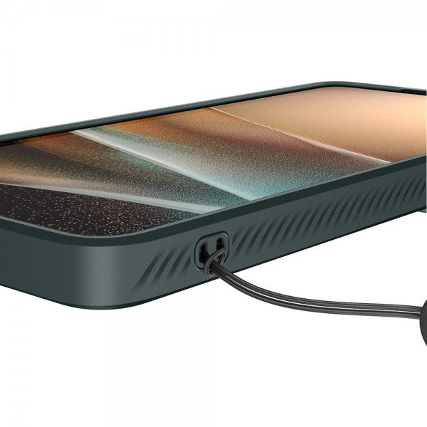 Spigen Samsung Galaxy S26 Ultra Deksel Optik Armor Abyss Green