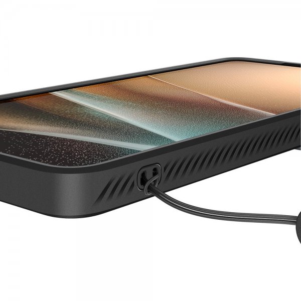 Spigen Samsung Galaxy S26 Ultra Deksel Optik Armor Svart