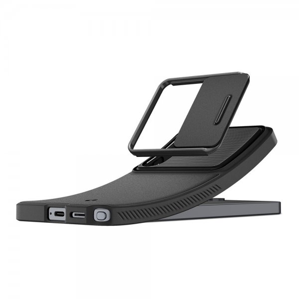 Spigen Samsung Galaxy S26 Ultra Deksel Optik Armor Svart