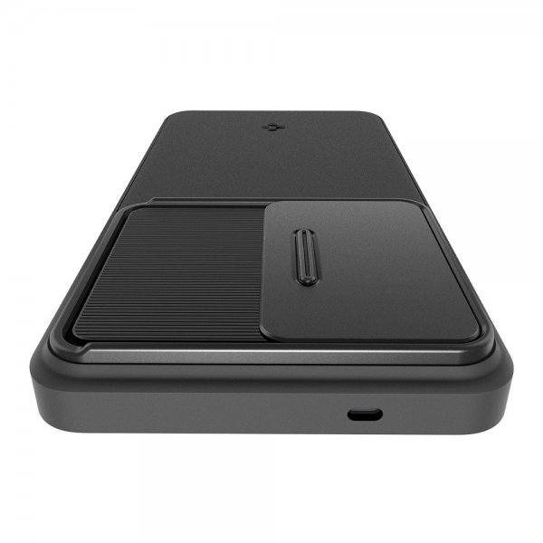 Spigen Samsung Galaxy S26 Ultra Deksel Optik Armor Svart