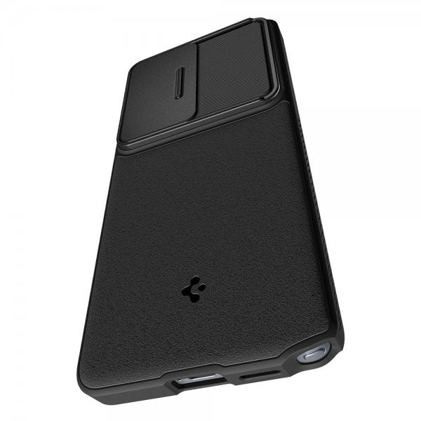 Spigen Samsung Galaxy S26 Ultra Deksel Optik Armor Svart