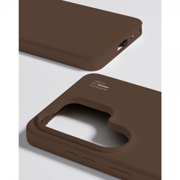 Ideal of Sweden Samsung Galaxy S26 Ultra Deksel Silicone Case MagSafe Mocha Mousse