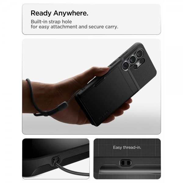 Spigen Samsung Galaxy S26 Ultra Deksel Slim Armor CS Svart