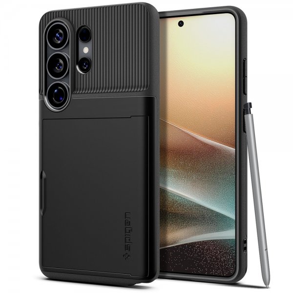 Spigen Samsung Galaxy S26 Ultra Deksel Slim Armor CS Svart