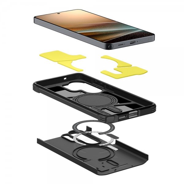 Spigen Samsung Galaxy S26 Ultra Deksel Tough Armor MagFit Svart