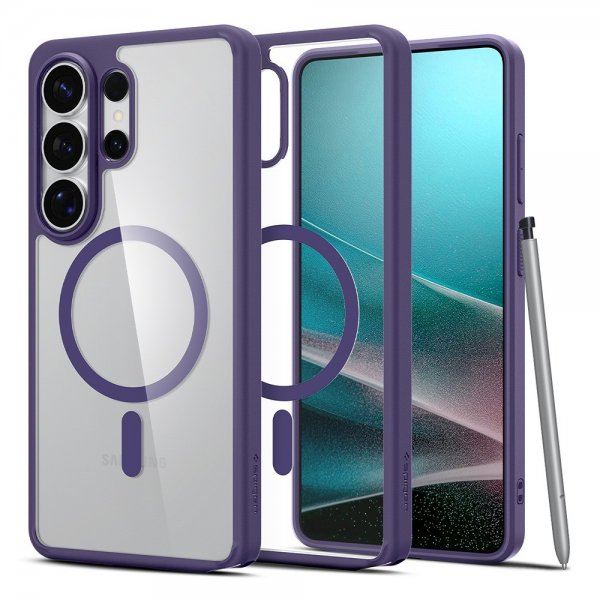 Spigen Samsung Galaxy S26 Ultra Deksel Ultra Hybrid MagFit Deep Purple