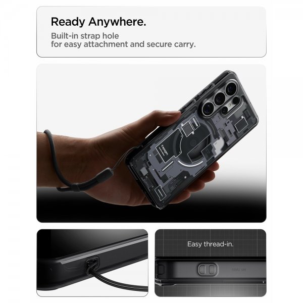 Spigen Samsung Galaxy S26 Ultra Deksel Ultra Hybrid MagFit Zero One Svart