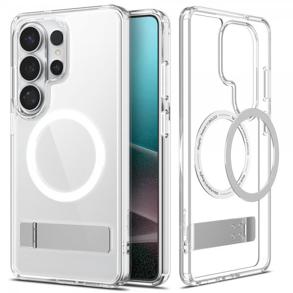 Spigen Samsung Galaxy S26 Ultra Deksel Ultra Hybrid S MagFit Clear White