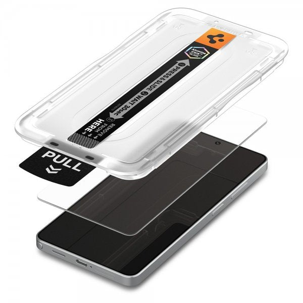 Spigen Samsung Galaxy S26 Ultra Skjermbeskytter GLAS.tR EZ Fit Pro Anti Reflection 2-pakning