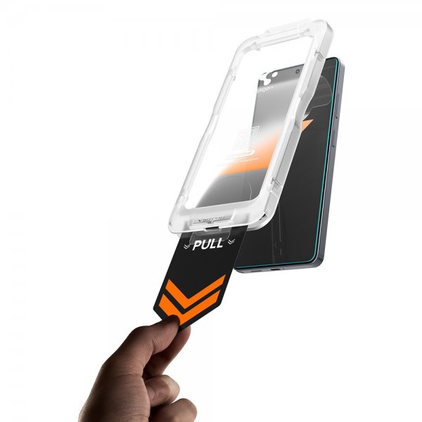 Spigen Samsung Galaxy S26 Ultra Skjermbeskytter GLAS.tR EZ Fit Pro Privacy 2-pakning