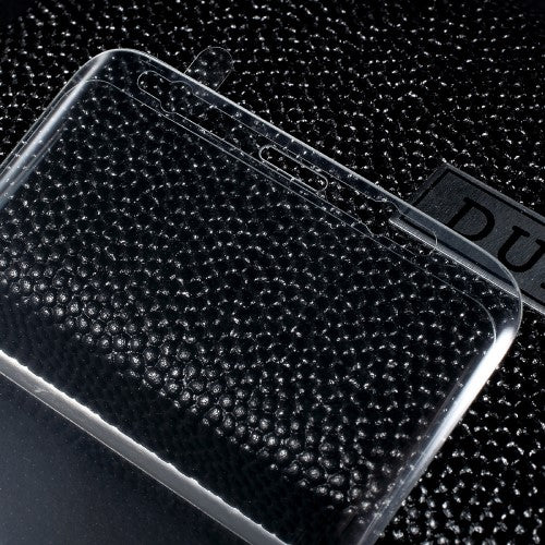 Samsung Galaxy S8 Skjermbeskytter i Herdet glass Full size 3D Välvd Transparent