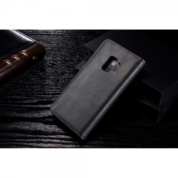 Dg.Ming Samsung Galaxy S9 Plånboksetui Löstagbart Deksel Svart