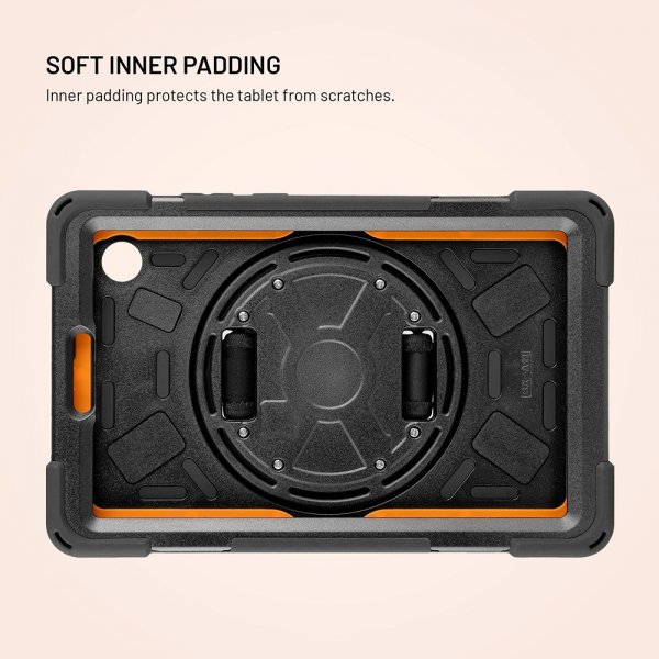 Fixed Samsung Galaxy Tab A11 Deksel Rugged Tablet Case Svart
