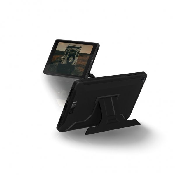 Urban Armor Gear (UAG) Samsung Galaxy Tab A8 Deksel Scout Cover Handstrap & Kickstand Svart