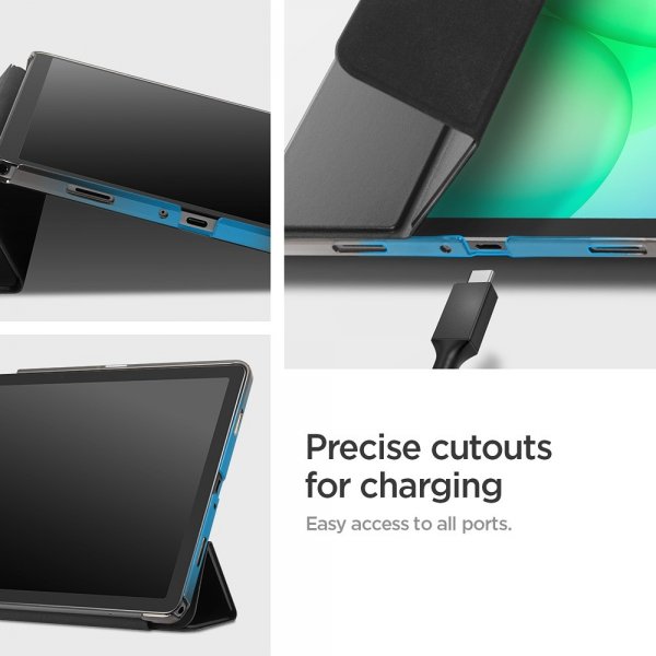 Spigen Samsung Galaxy Tab A9 Plus/Galaxy Tab A11 Plus Etui Smart Fold Svart
