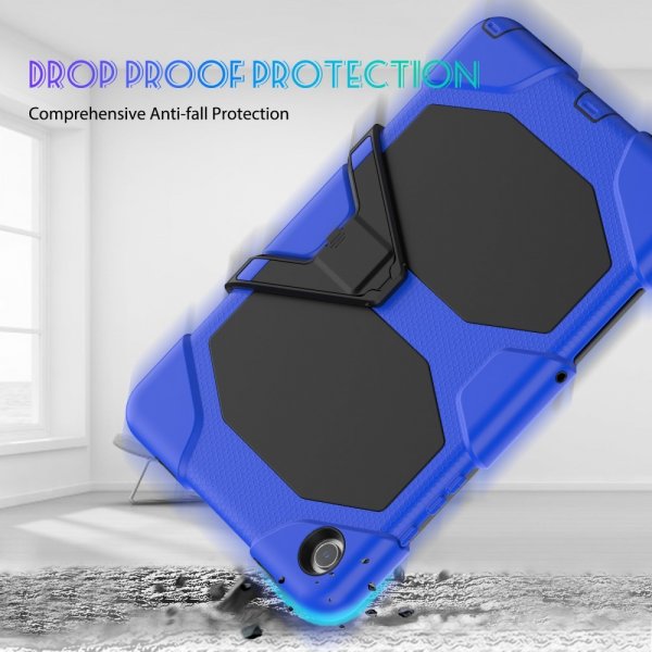 Samsung Galaxy Tab A9 Plus/Tab A11 Plus Deksel Heavy Duty Armor Blå