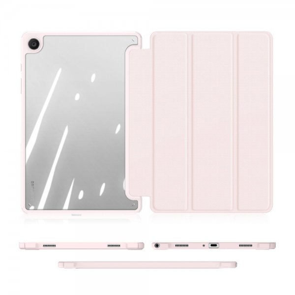 Dux Ducis Samsung Galaxy Tab A9 Plus Etui TOBY Series Rosa