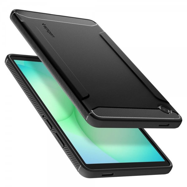 Spigen Samsung Galaxy Tab A9/Galaxy Tab A11 Deksel Rugged Armor Matte Black