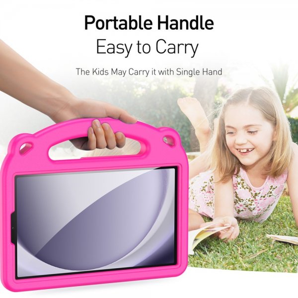 Dux Ducis Samsung Galaxy Tab A7 Lite/Galaxy Tab A9 Deksel Panda Magenta
