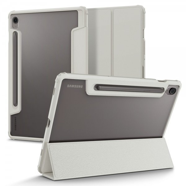 Spigen Samsung Galaxy Tab S10 FE Etui Ultra Hybrid Pro Grå