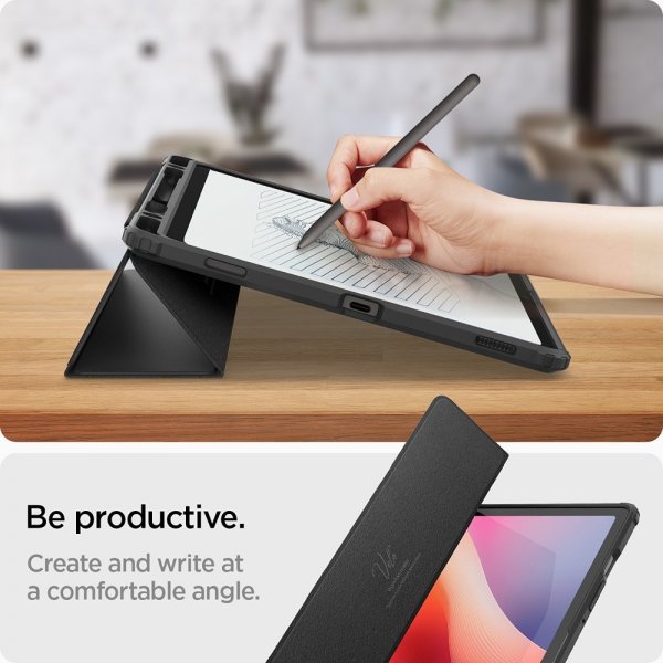 Spigen Samsung Galaxy Tab S10 FE Etui Ultra Hybrid Pro Svart