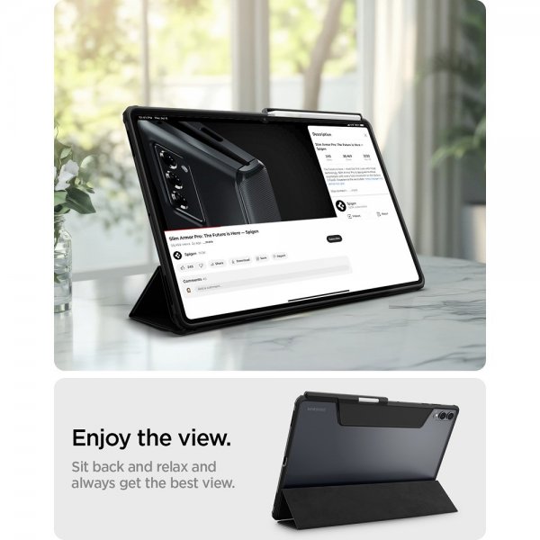 Spigen Samsung Galaxy Tab S11 Ultra Etui Ultra Hybrid Pro Svart