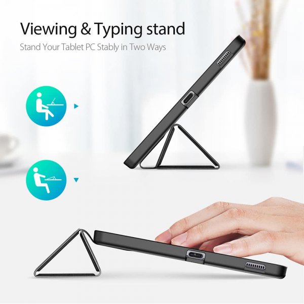 Dux Ducis Samsung Galaxy Tab S6 Lite Etui Domo Series Svart