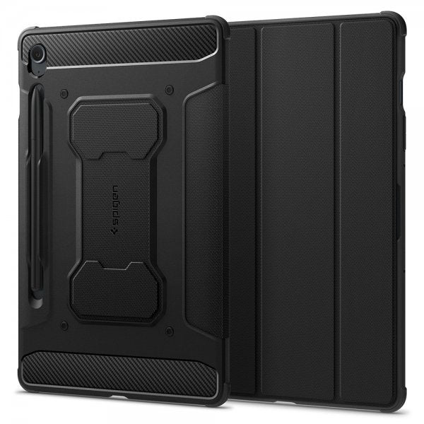 Spigen Samsung Galaxy Tab S9 FE Etui Rugged Armor Pro Svart