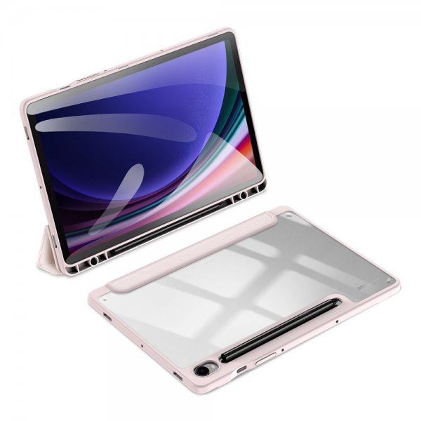 Dux Ducis Samsung Galaxy Tab S9 FE Etui TOBY Series Rosa