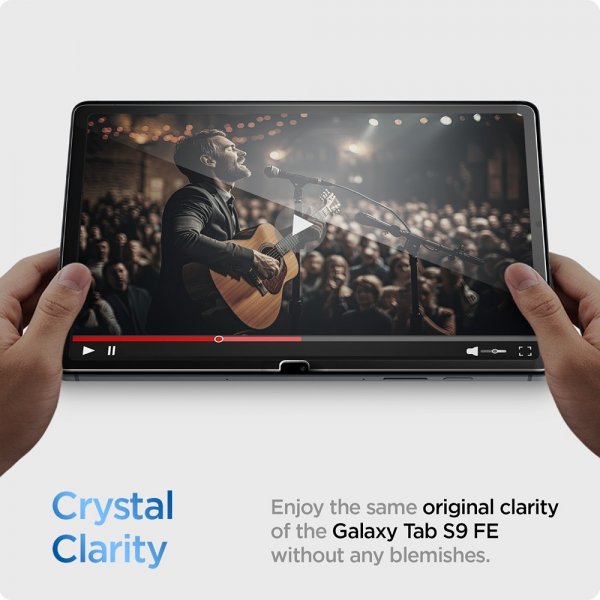 Spigen Samsung Galaxy Tab S9 FE Skjermbeskytter GLAS.tR Slim