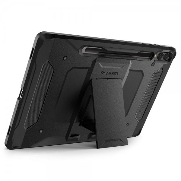 Spigen Samsung Galaxy Tab S9 Plus/Galaxy Tab S10 Plus Deksel Tough Armor Pro Svart