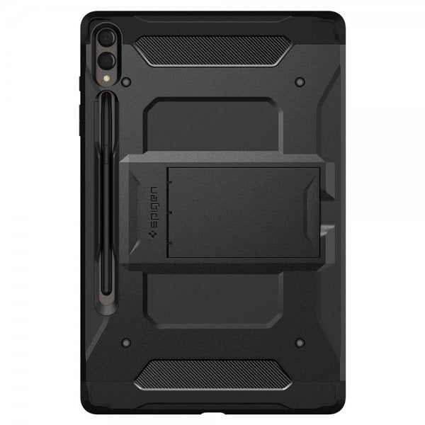 Spigen Samsung Galaxy Tab S9 Plus/Galaxy Tab S10 Plus Deksel Tough Armor Pro Svart