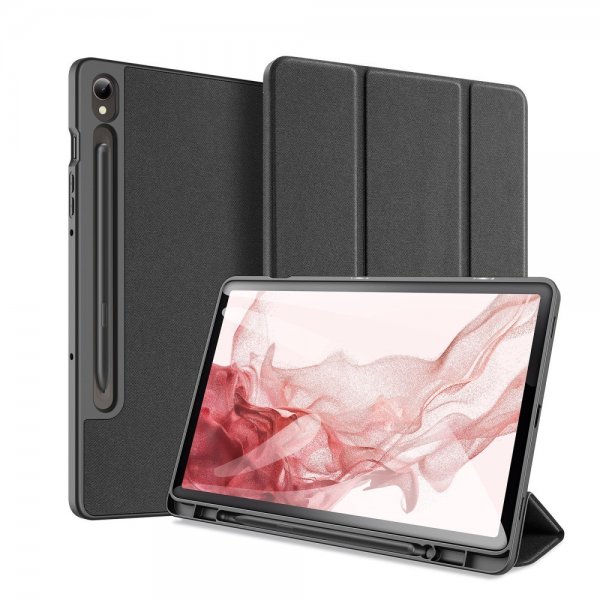 Dux Ducis Samsung Galaxy Tab S9 Etui Domo Series Svart