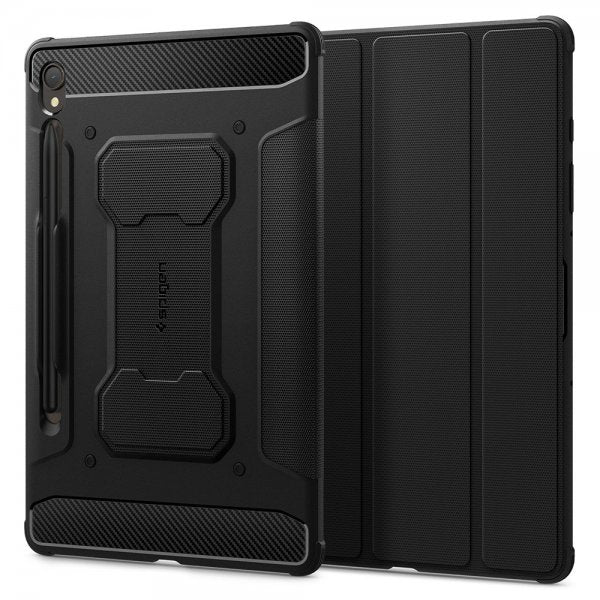 Spigen Samsung Galaxy Tab S9 Etui Rugged Armor Pro Svart